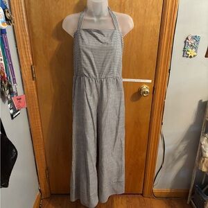 Speechless Striped Halter Jumpsuit